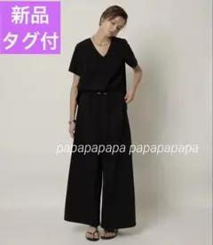 新品✨　CADUNE＜川上桃子さんコラボ＞Freelyオールインワン　サイズ38