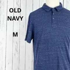OLD NAVY☆半袖　ポロシャツ　トップス　ハーフボタン　M　夏　メンズ
