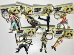ワンピース フィギュアキーホルダーセット 全7種