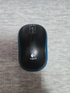 Logicoo M185 ワイヤレスマウス ブラック/ブルー