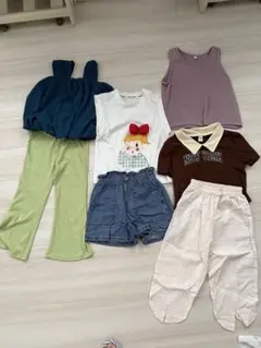 お得な女の子夏の7点セット　サイズ130