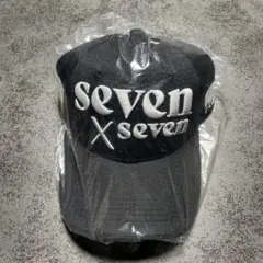 seven x seven キャップ 黒