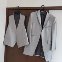 MAZZO フォーマルベストとジャケットセット サイズOL