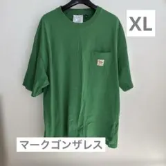 マークゴンザレス Tシャツ メンズ XL 緑 かわいい