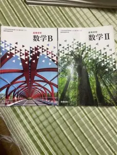 数研出版　数学II 数学B 教科書