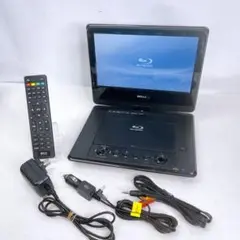 Wizz ポータブルBDプレーヤー DB-PW1050 リモコン付き DB-PW1050 ｜ 10インチポータブルブルーレイディスク / DVD