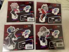 CRフェス　アクリルスタンド　4枚セット
