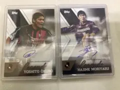 topps jリーグ　2024 レジェンドサインカード　2枚セット