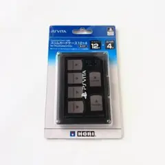 PS VITA　スリムカードケース12+4　ブラック