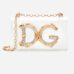 値下げ‼️DOLCEu0026GABBANA カーフスキンDGガールズフォンバッグ