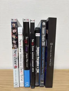 SexyZone Blu-ray 7点まとめ売り