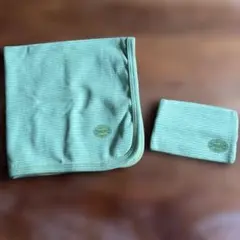 未使用　プチバトー　コットン　ハンカチ　＆　ティッシュケース　セット