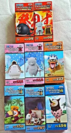 ワンピース ワールドコレクタブル コラソン ギア5 ラブーン シュシュ セット ワンピース ワールドコレクタブル コラソン ギア5 ラブーン