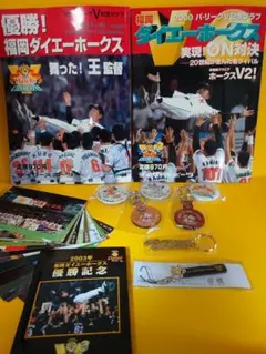 【最終価格！】ダイエーホークス優勝、V2記念グッズまとめ売り　 デイリースポーツ