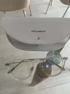 gentle monster クリア メガネ