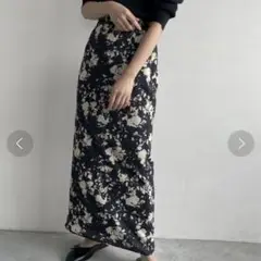 値下げしました‼️A part by オオバナナロースカート 花柄 フラワー