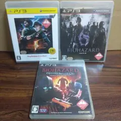PS3ソフト バイオハザード 5、6、オペレーション・ラクーンシティ 3本セット