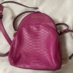 マイケルコース ピンク リュック バッグ