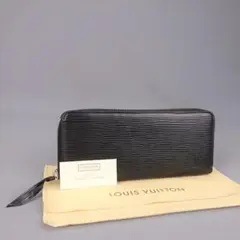 本物良品■ルイヴィトン■エピ/ポルトフォイユクレマンス■ラウンドファスナー長財布