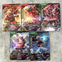 ガンバレジェンズ クロマティックX2弾 SR 5枚　②