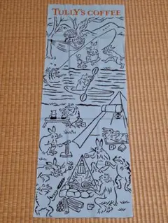Tully's coffee アウトドア キャンプ 手ぬぐい