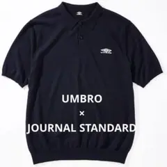 UMBRO×JS PITCH SIDE POLO SHIRT black