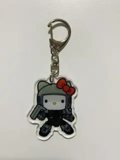 ハローキティ ロボット風アクリルキーホルダー