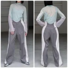 完売品　未使用　VACANCY 2024AW ウェーブ　スラックス　Sサイズ