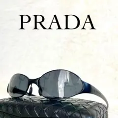 極美品　PRADA　プラダ　サングラス　SPR81A　ブラックレンズ・フレーム 楽天市場】【8/15～18限定・最大2万円OFFクーポン配布中】PRADA