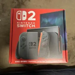 Nintendo Switch 2 本体 日本語対応　新品未開封