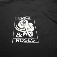 VIOLA & ROSES ブラック Tシャツ Lサイズ