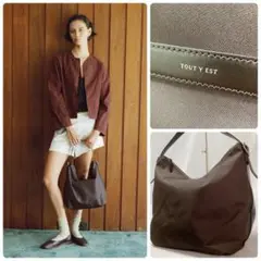 【美品】TOUT Y EST トゥティエ カノトワル バッグ ワンショルダー