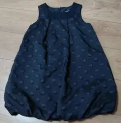 BeBe/黒色のワンピースとボレロのセット//サイズ120/入学式