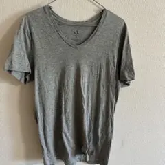 Armani Exchange グレー Vネック Tシャツ M