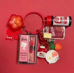 バービー キーホルダー　じゃらじゃらキーホルダー　ジャラジャラ