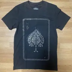 値下げ交渉承ります！珍しい！ラインストーン装飾 黒Tシャツ