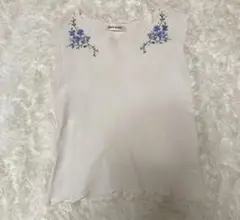 ミッシュマッシュ　ノースリーブカットソー