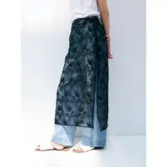 brown&streetダスクラップレーススカート