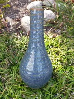 魚紋花瓶　京焼陶芸家「新開寛山」作 Yahoo!オークション -「新開寛山」の落札相場・落札価格