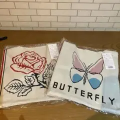❤️新品❤️D.KELLY バラと蝶のニットバックラージ　2個セット
