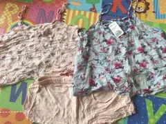 Forever21 レディース　ルームウェア　部屋着　花柄　上下セット