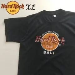 ハードロックカフェ 半袖Tシャツ XL ビックロゴ BALI ブラック