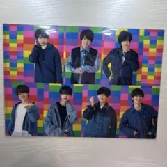 【新品未開封】なにわ男子　クリアファイル