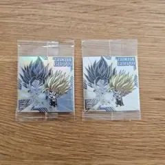 ドラゴンボールウエハース 悟空 & 悟飯 2枚セット