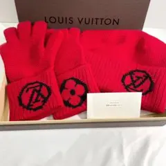ルイ ヴィトン ニットキャップ グローブ ニット帽 手袋