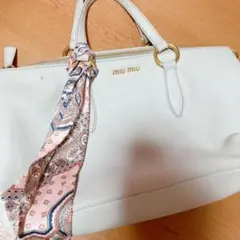 ୨୧*。MIU MIU ♡ホワイト♡ショルダーバッグ可♡