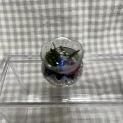 ☆3☆ ミニチュア 金魚 金魚鉢 金魚3匹いり