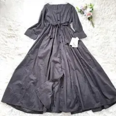 タグ付き新品★By The Loom エンブロイダリー ロングワンピース