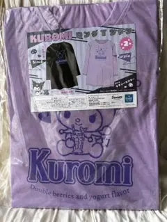 Kuromi クロミのロングTシャツ パープル