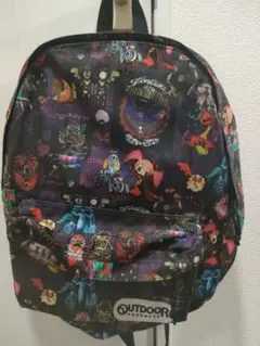 新品 魔法少女まどか☆マギカ OUTDOOR コラボ 魔女柄 ボストンバッグ 新品 魔法少女まどか☆マギカ OUTDOOR コラボ 魔女柄 ボストン
